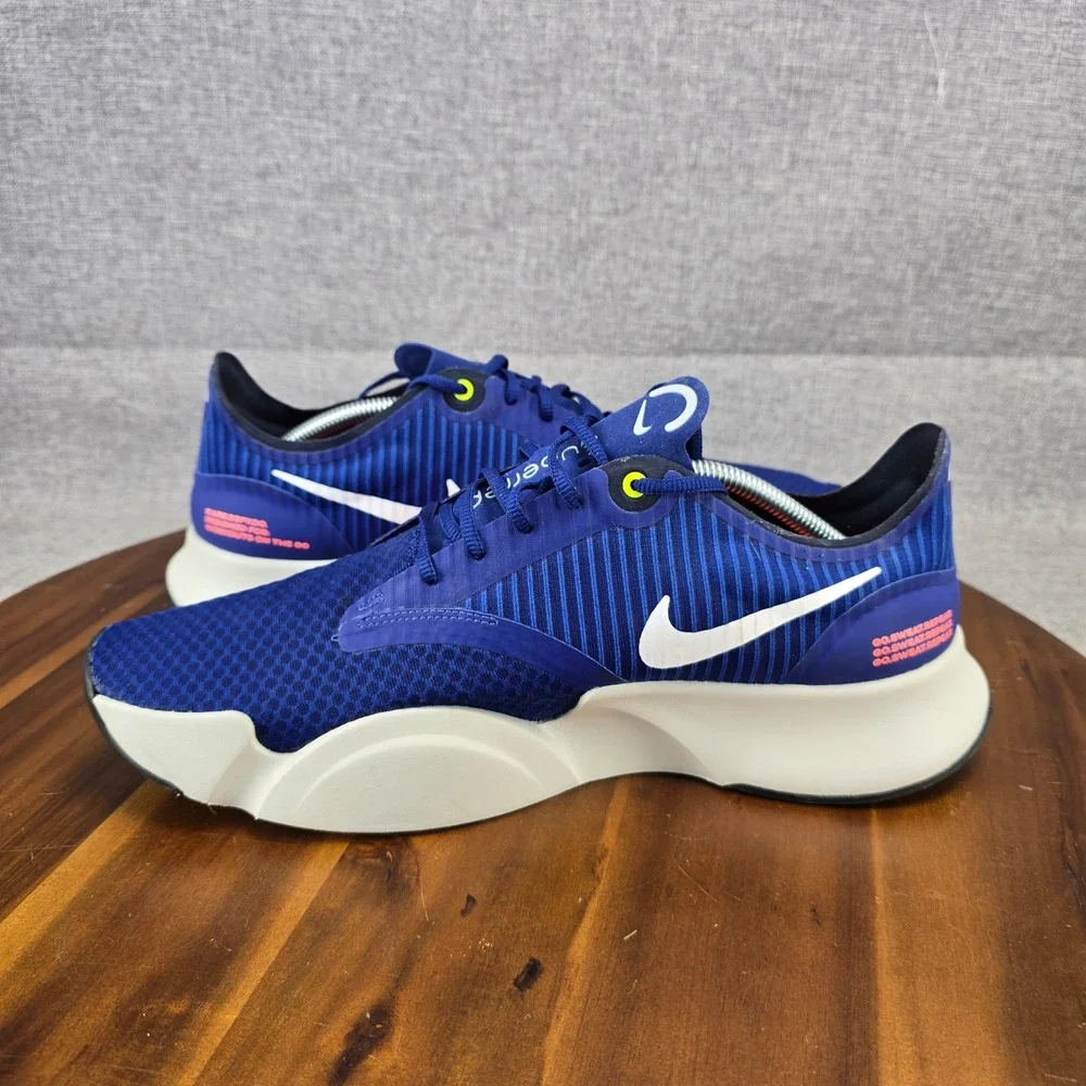 Nike SuperRep Go Mens Training Shoes Blue Crimson CJ0773-410 Size 13